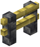 Cobbled Deepslate Bamboo Fence