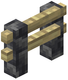 Cobbled Deepslate Birch Fence