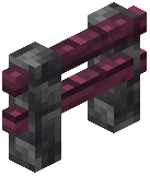 Cobbled Deepslate Crimson Fence