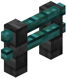 Deepslate Tile Warped Fence
