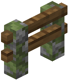 Mossy Cobblestone Spruce Fence