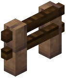 Mud Brick Dark Oak Fence