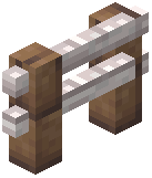 Mud Brick Pale Oak Fence