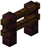 Nether Brick Dark Oak Fence