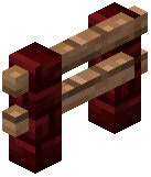 Red Nether Jungle Fence