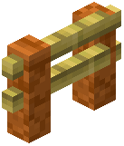 Red Sandstone Bamboo Fence