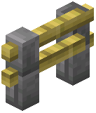 Stone Brick Bamboo Fence