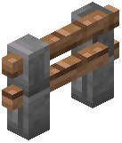 Stone Brick Jungle Fence