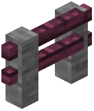 Stone Crimson Fence