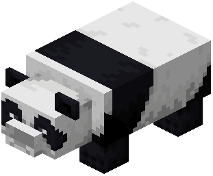 Statue Panda (Colored)
