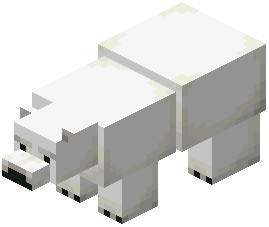 Statue Polarbear (Colored)