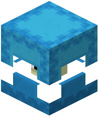 Statue Shulker Light Blue