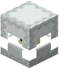 Statue Shulker White