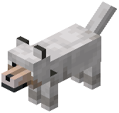 Statue Wolf (Colored)
