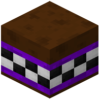 Brown Facade Wall Tiled Purple
