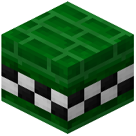 Green Facade Bricks Tiled Green