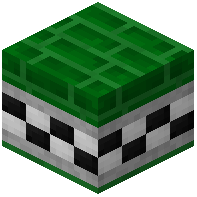 Green Facade Bricks Tiled Light Gray