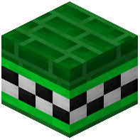 Green Facade Bricks Tiled Lime