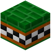 Green Facade Bricks Tiled Orange