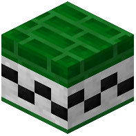 Green Facade Bricks Tiled White
