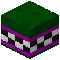 Green Facade Wall Tiled Magenta