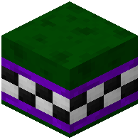 Green Facade Wall Tiled Purple