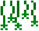 Green Neon Stars