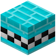 Light Blue Facade Bricks Tiled Light Blue