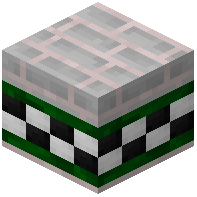 Light Gray Facade Bricks Tiled Green