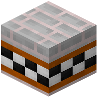 Light Gray Facade Bricks Tiled Orange