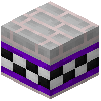 Light Gray Facade Bricks Tiled Purple