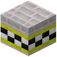 Light Gray Facade Bricks Tiled Yellow