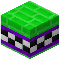 Lime Facade Bricks Tiled Magenta