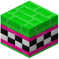 Lime Facade Bricks Tiled Pink