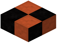 Orange and Black Tile Slabs