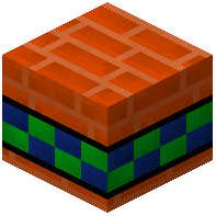 Orange Facade Brick Tiled FNAF 2