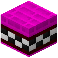 Pink Facade Bricks Tiled Brown