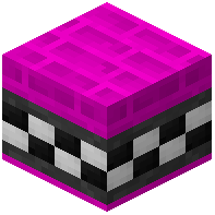 Pink Facade Bricks Tiled Gray