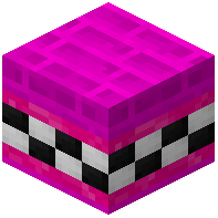 Pink Facade Bricks Tiled Pink
