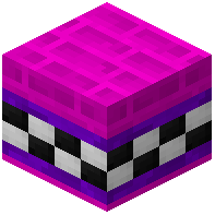 Pink Facade Bricks Tiled Purple
