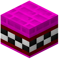 Pink Facade Bricks Tiled Red