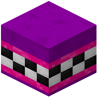 Purple Facade Wall Tiled Pink