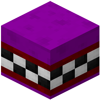 Purple Facade Wall Tiled Red