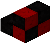 Red and Black Tile Stairs