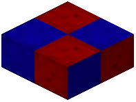 Red and Blue Tile Slabs
