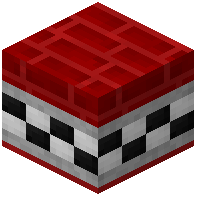 Red Facade Bricks Tiled Light Gray