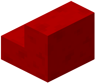 Red Facade Wall Stairs