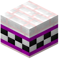 White Facade Bricks Tiled Magenta