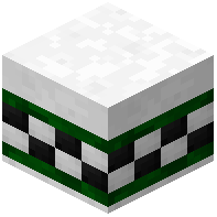 White Facade Wall Tiled Green