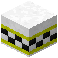 White Facade Wall Tiled Yellow